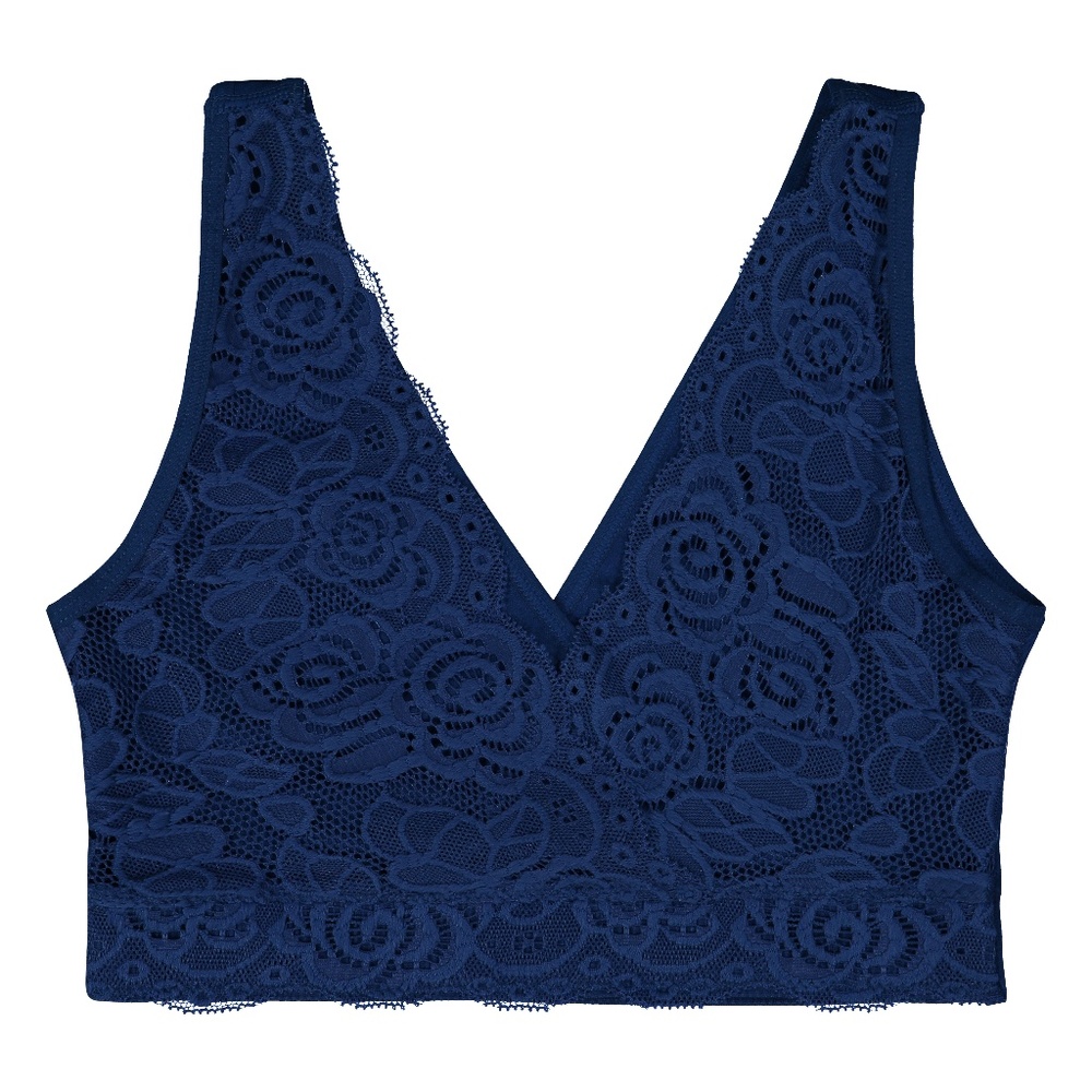 BRABAR HUG PLUNGE LACE BACK BRALETTE
